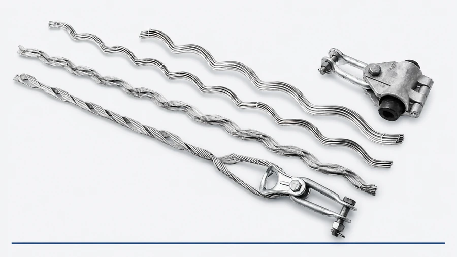 Tension Clamp, Suspension Clamp and Vibration Damper range